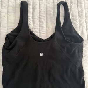 lululemon athletica Classic Black Sports Bra Align crop top